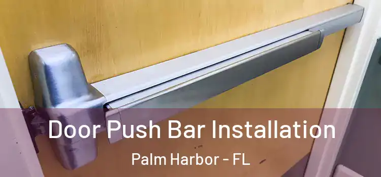 Door Push Bar Installation Palm Harbor - FL
